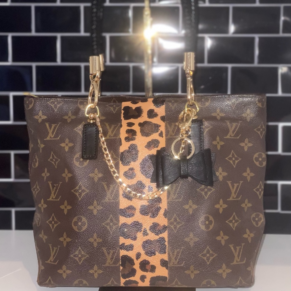 Louis Vuitton Cabas Piano custom